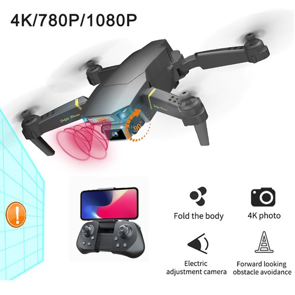 

gd89 pro drones with camera hd 4k/1080p/720p wide angle obstacle avoidance helicopter fpv rft quadcopter drone gift 201119