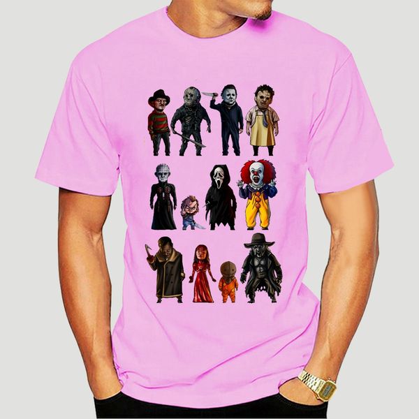 

icons of horror movir stephen king's it freddy michael myers tees chucky casual short sleeve big size 3426a sport sweatshirt hoodie t s