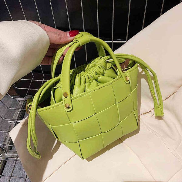 

crossbody bag shoulder bags handbags weave design trendy small leather with short handle for women kawaii tote
