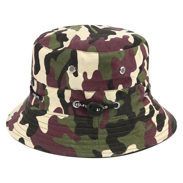 

panama army camouflage tactical command out hat ranger sun hat summer cap men k pop bob hat chapeu jlletp xjfshop, Black;white
