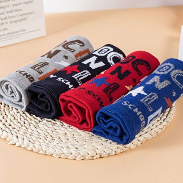 

happy campus children's neck cover warm and cold proof, Red;brown