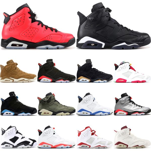 

new arrive basketball shoes 6 6s classic men sneakers angry bull black cat sport blue golden harvest t mens sport trainers size 40-47