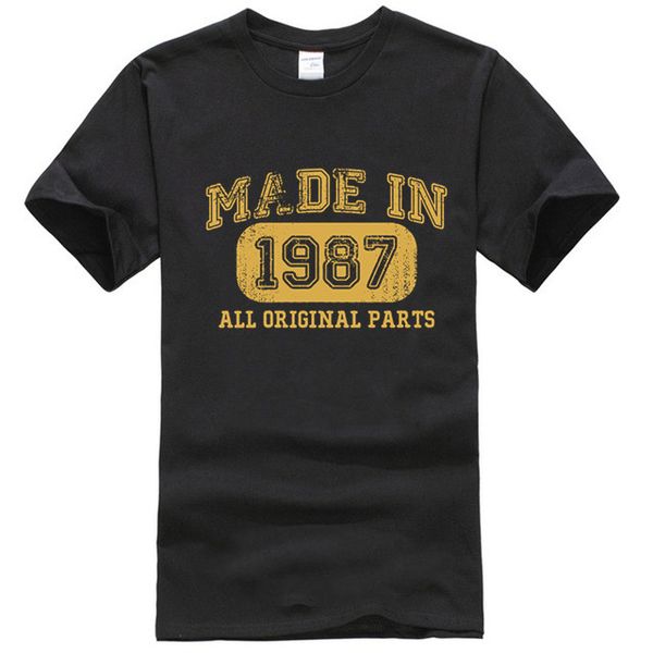 

born in 1987 tshirt 30th birthday gifts 30 yrs years made in 2019 round neck t sport hooded sweatshirt hoodie