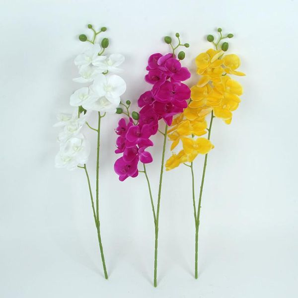 

high-quality imitation of all leaves film binary small butterfly orchid wedding home artificial flower decoration pgraphy si