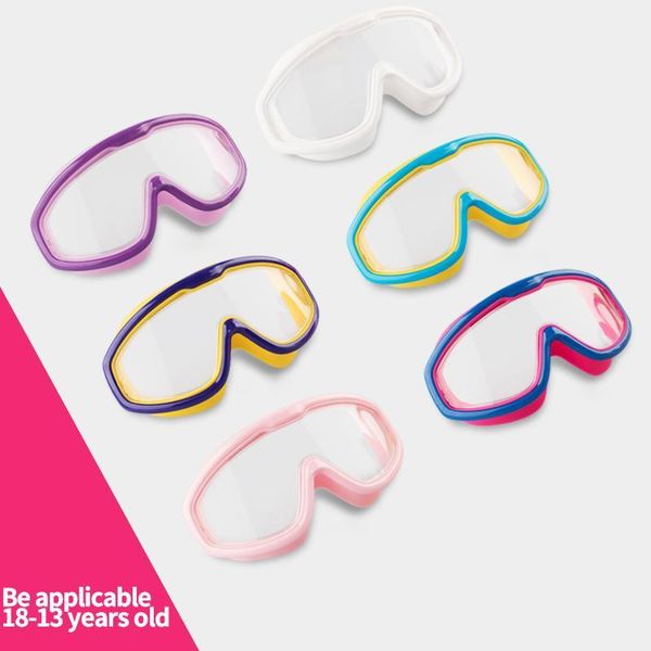 

goggles child fully enclosed protective eyepiece anti-fog anti-splash swimming goggles1