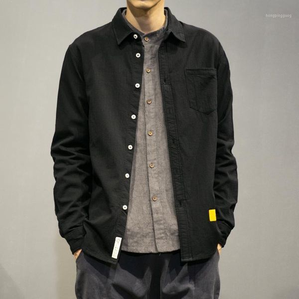 

2020 teenager fashion korean shirt long sleeve black 5xl streetwear mens shirts casual slim fit harajuku college clothes1, White;black