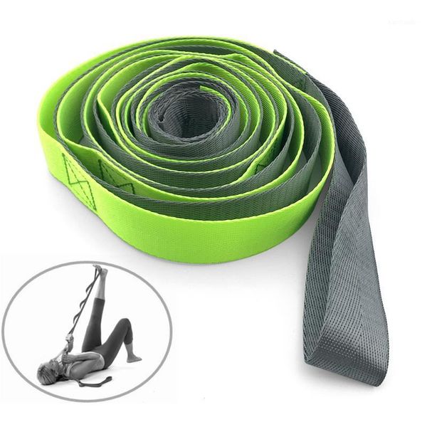 

yoga chains multi-loop yoga strap nonelastic stretching band for pilates dance therapy gymnastics fitness accessories1