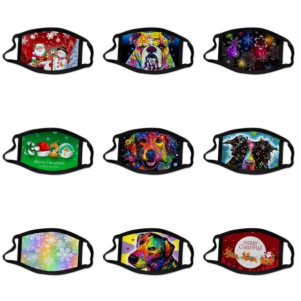 

печать маска маски ткани для взрослых prectivemask proof моющегося tapaboca # 663, Black