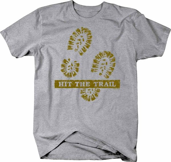 

sport hit trail hiking hunting mountain climbing adventure backpacking new design men t shirt short sleeve cotton fitness t-shirt