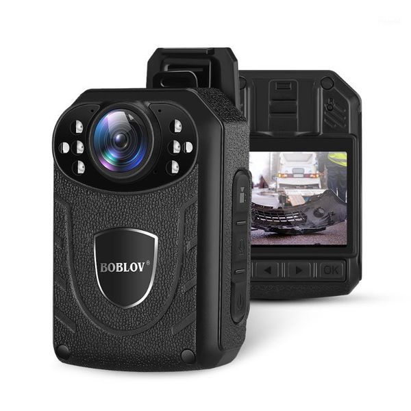 

boblov kj21 body worn camera hd 1296p dvr video security cam ir night vision wearable mini camcorders camera1