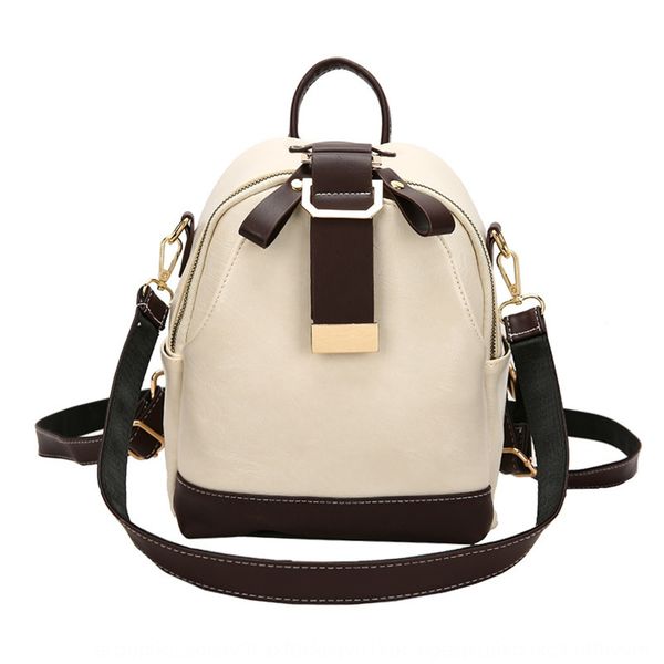 

2020 new fashion shoulder bagmulti-purpose backpack simple small backpack net red versatile women's one shoulder small bag women's