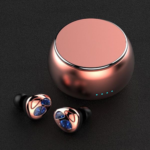 

d09 slider bluetooth headset tws wireless 5.0 headphones