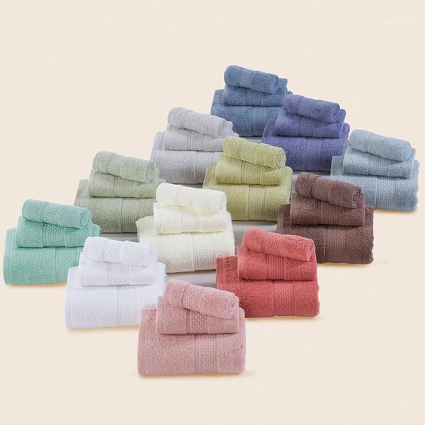 

towel 2021 products egyptian cotton bath set 33*33/ 32*73/ 70*140cm bathroom set1