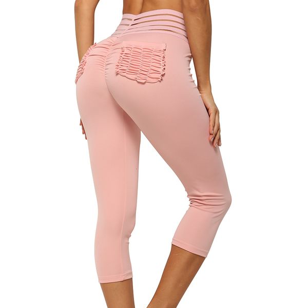 

tight leggings outdoor sports stretch yoga pants, Black