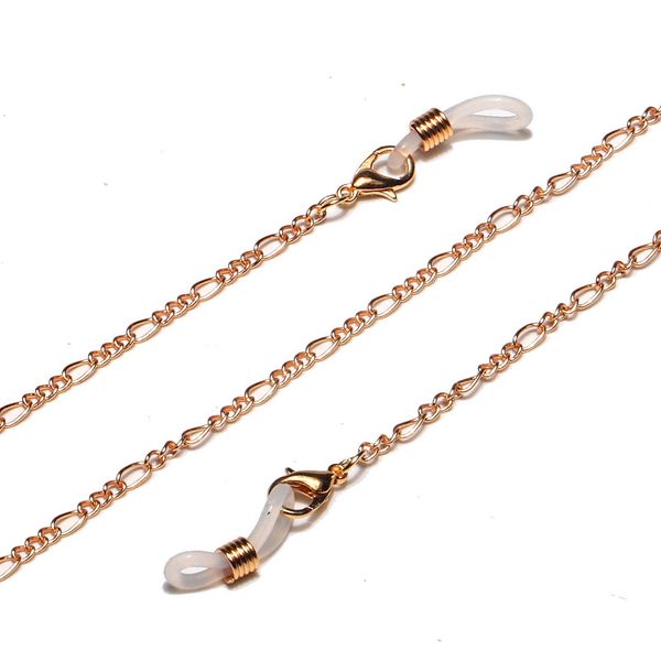 

2021 simple trendy chunky link gold color chains for sunglasses women's multifunctional necklaces mask chain h bbypsu