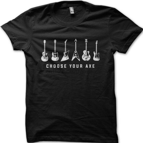

guitars choose your axe black printed t-shirt oz9121 sport hooded sweatshirt hoodie