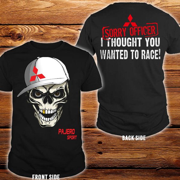 

mitsubi pajero sport pajero человека 2020 летняя мода для печати казуальные дизайнеров хлопок мужчины интернет дизайн толстовку футболки тол