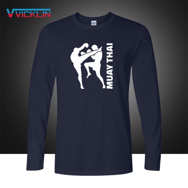 

autumn new fashion ultimate fighting muay thai long sleeve hardcore fight fun funny tees sport hooded sweatshirt hoodie t shirt