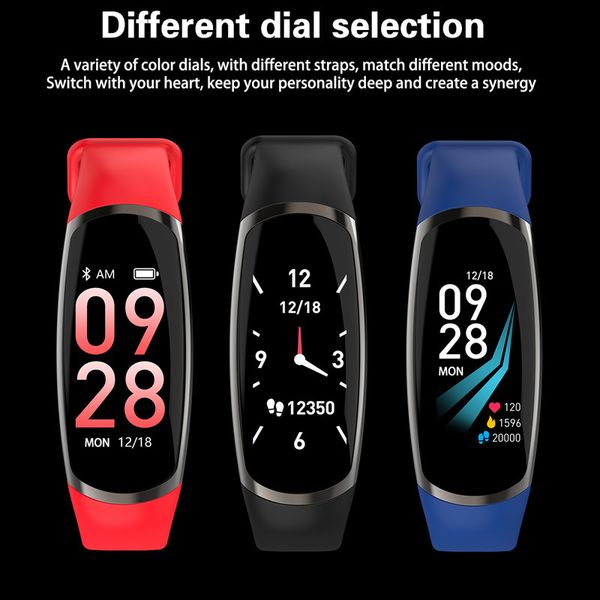 

smart bracelet r16 men women heart rate watch sleep monitor blood pressure fitness tracker android ios color message sport band