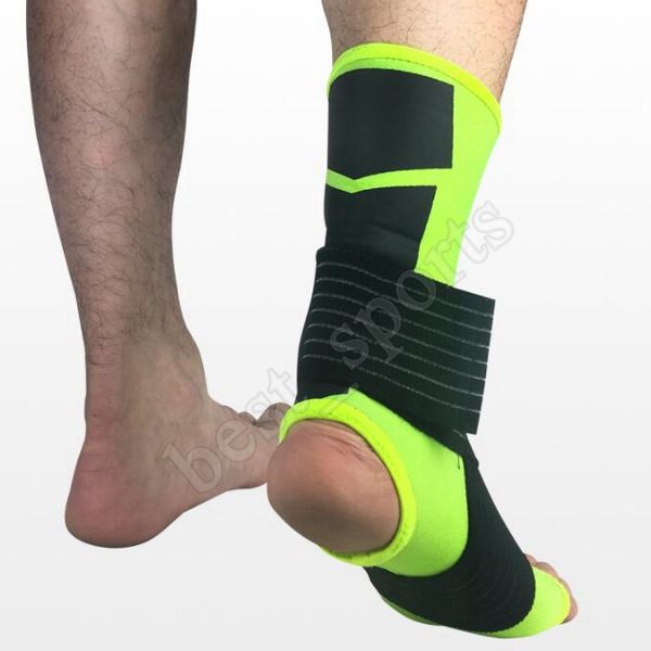 

anti sprain sports ankle support riding protective equipment basketball ankle protector breathable twine ankle bandage zza634586, Blue;black