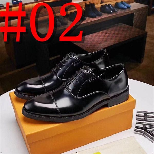 

c6 men business shoes formal genuine leather business casual shoe men dress office luxury shoes size 45 male shoes 11, Black