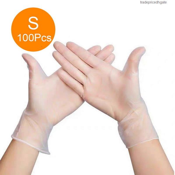 

universal gloves latex 100pcs /work/rubber/garden disposable for kitchen/dishwashing/ left and right hand 4 colors 4zsym