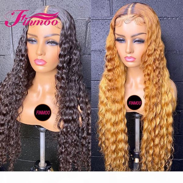 

1b 30 honey blonde colored curly lace front human hair wigs for black women peruvian remy ombre colored curly human hair wig 150