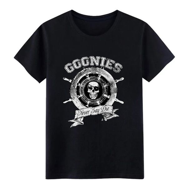 

goonies never say die t shirt printed short sleeve s xxxl leisure cute building spring autumn family shirt sport hooded sweatshirt hoodie