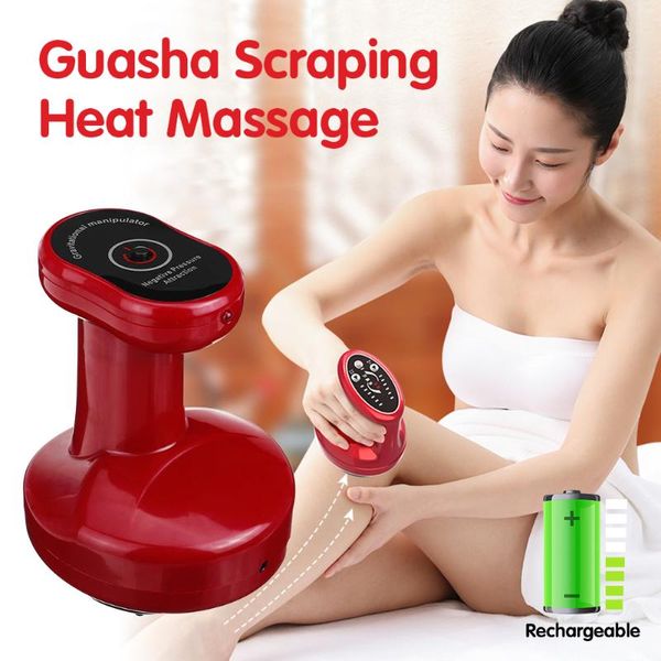 

electric massagers handheld infrared heating cupping massage guasha suction scraping body machine negative pressure therapy usb eu/us plug