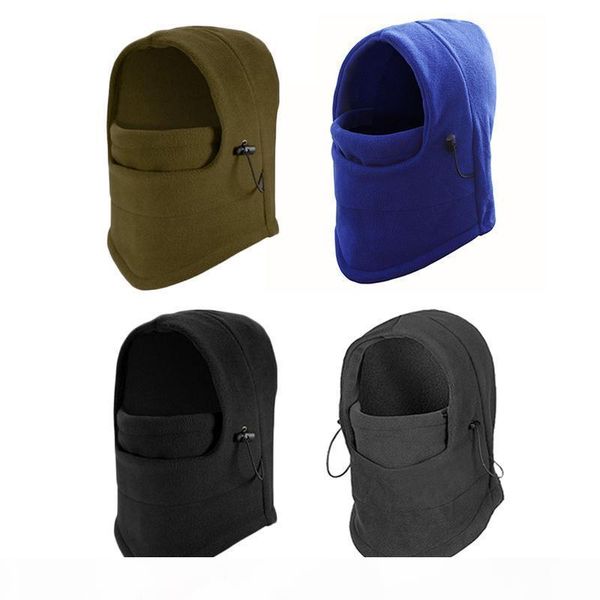 

motorcycle fleece helmet hat warm face headgear men hat face mask hood ski guard acrylic fabric jravu