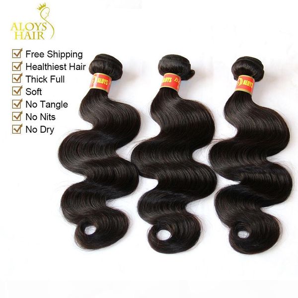 

brazilian body wave virgin hair weave with closure 8a grade 3 bundles unprocessed brazilian human hair weave add lace closures natural color, Black