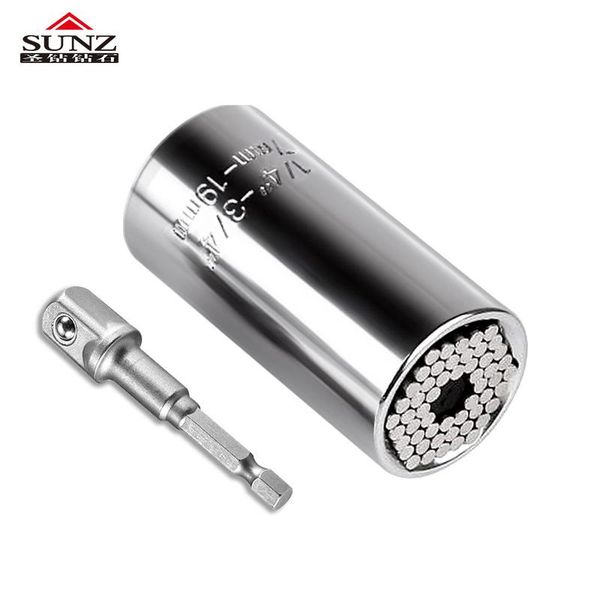 

1pcs 7 ~ 19мм крутящий многофункциональный универсальный ключ магия набор гнездо трещотка