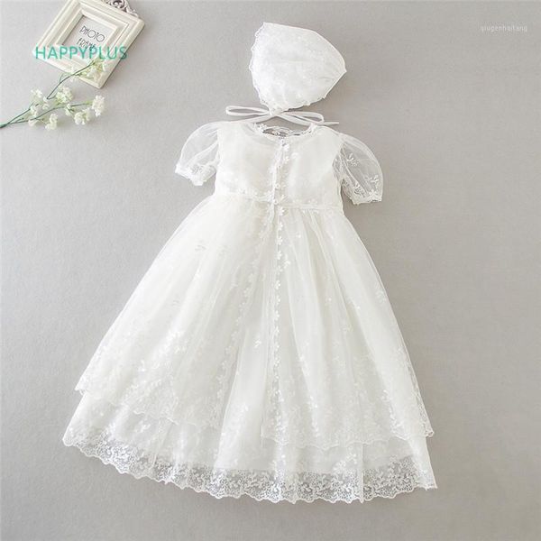 

happyplus vintage christening dress for baby girl frocks lace baby shower dress for baptism second first birthday outfit girl1, Red;yellow