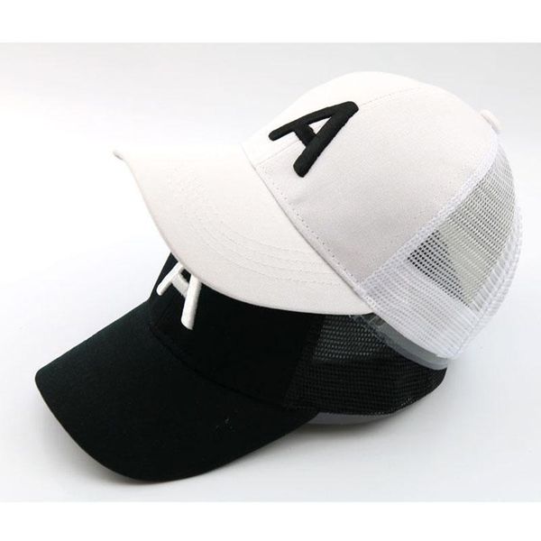 

новая мода лето дети бейсболки письмо вышивка mesh cap открытый повседневный shade шляпы мальчики девочки возраст 2-8 лет sqcxsu home2006, Black;white