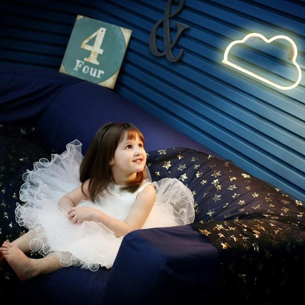 

led neon wall light battery or usb operated cloud lamp light up for the home kids room bar festive party christmas swy bbylqa lipper