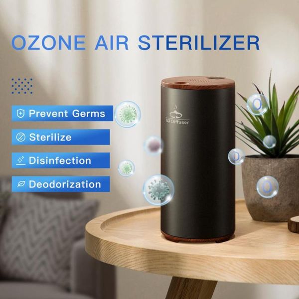 

gx.diffuser mini ozone air purifier deodorizer portable ozone generator rechargeable battery air sterilizer for home & car