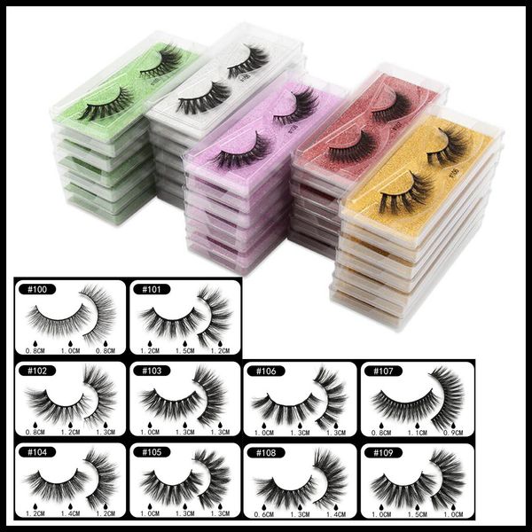 

epack eyelashes wholesale false lashes natural false eyelashes long set faux cils bulk makeup wholesale lashes different style