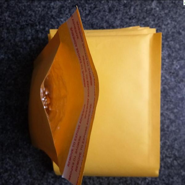 

14cmx16cm kraft bubble mailing padded envelopes bag yellow kraft paper mailers bag jewelry accessories mailing package bags, Pink;blue