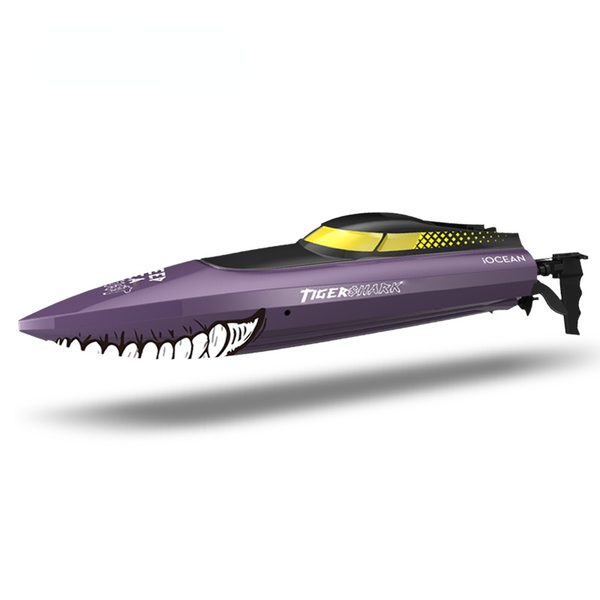 

high speed rc boat 2.4ghz 4 channel racing electric remote control motorboat kids gift rowing model rc boat children's toys