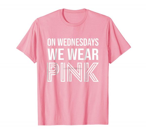 

mean girls on wednesday we wear pink t shirt the est t-shirt in the world sport hooded sweatshirt hoodie