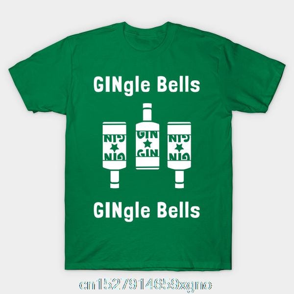 

printed gingle bells christmas holiday gin drinking party drink gift t sport hooded sweatshirt hoodie t shirt
