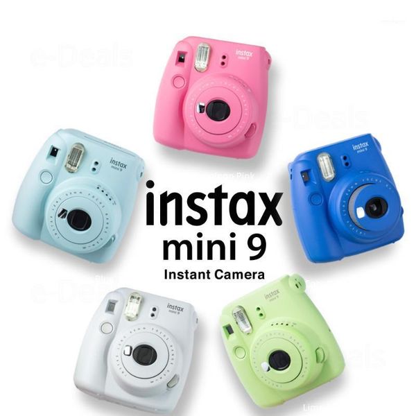 

100% authentic fuji instax mini 9 instant p camera 5 colors with selfie mirror and close-up lens1