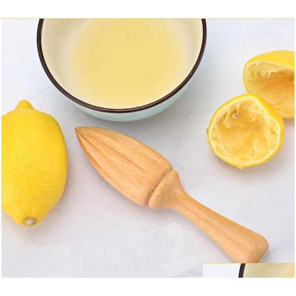 

beech lemon juicer manually wooden lemon squeezer orange citrus juice extractor lemon reamer with jllnee bdebag