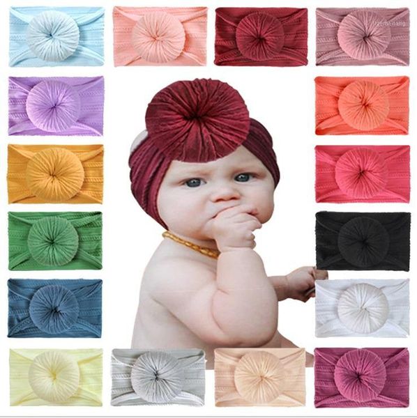 

baby headband, wide hair band, pleated donut shape sweet decorative elegant gift beach party ornament1, Slivery;white
