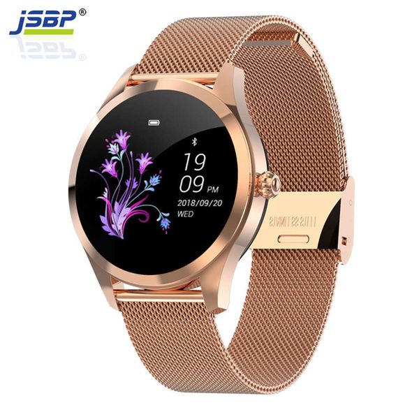 

jsbp kw10 women's smart bracelet heart rate climbing swimming multi sport wa