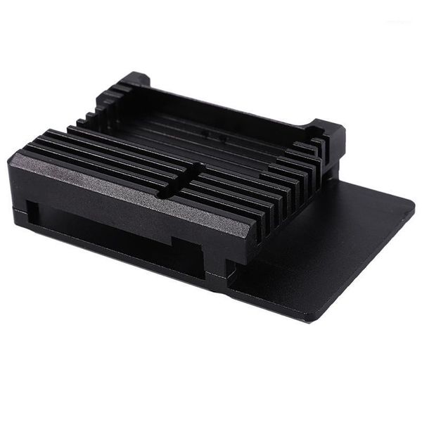 

for raspberry pi 4b latest cnc aluminum alloy case enclosure with cooling fan ca1