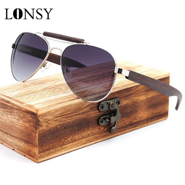 

natural wooden sunglasses men women polarized uv400 vintage eyewear accessories sun glasses for male masculino, White;black