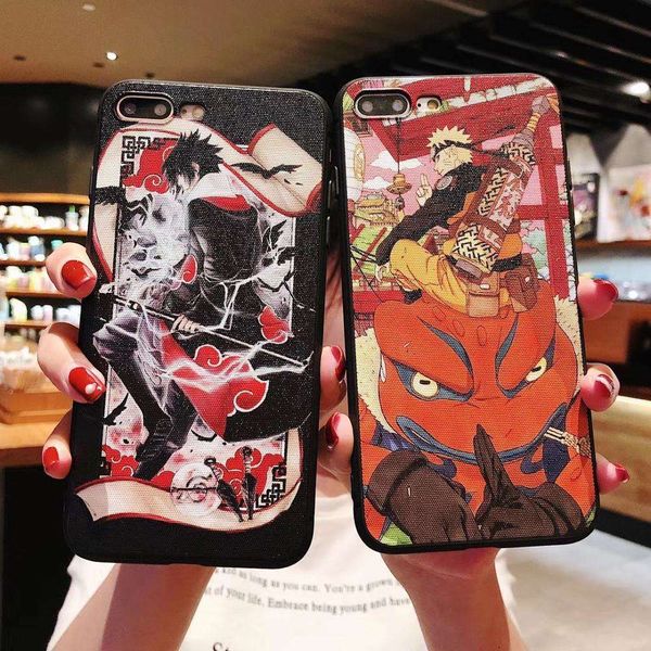 

3suitable for def 11 pro, 6, 6s, 7, 8 plus, x, xr, xs, max, new, japane anime, naruto, tpu soft back covercf1