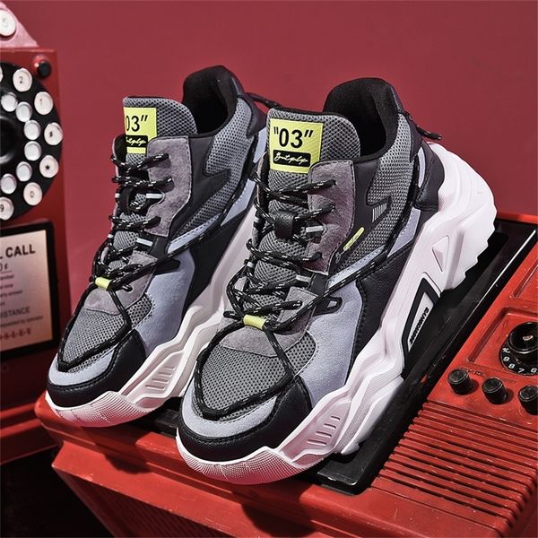 

reflective running shoes for men black fashion man sneakers thick sole sports male shoes non-slip gym trainers athletic fitness