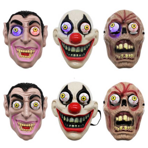 

vampire led light halloween clown horror for eye cosplay costume theme makeup performance masquerade full face party mas